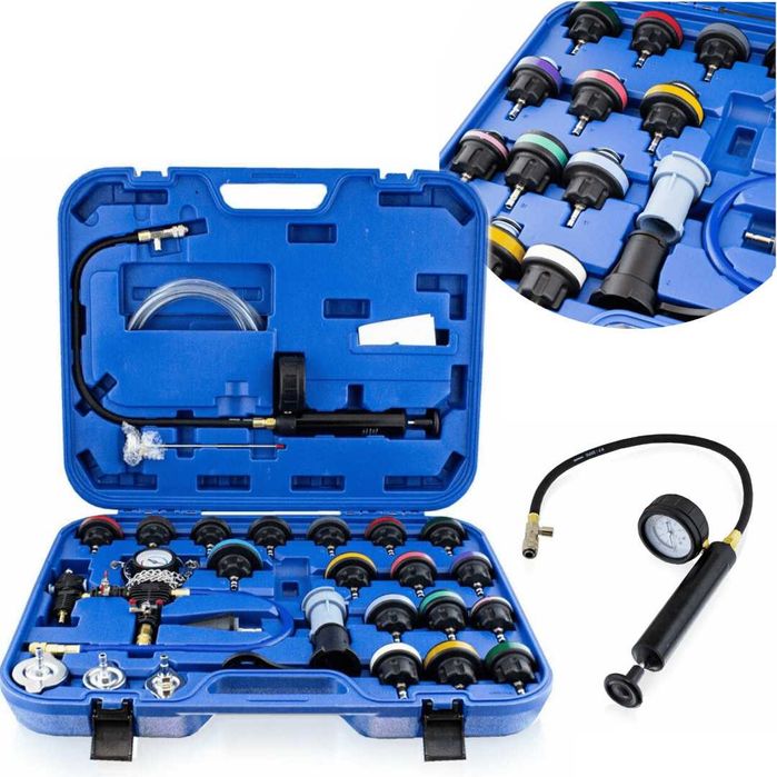 Tester układu chłodzenia samochodu 28 elementów