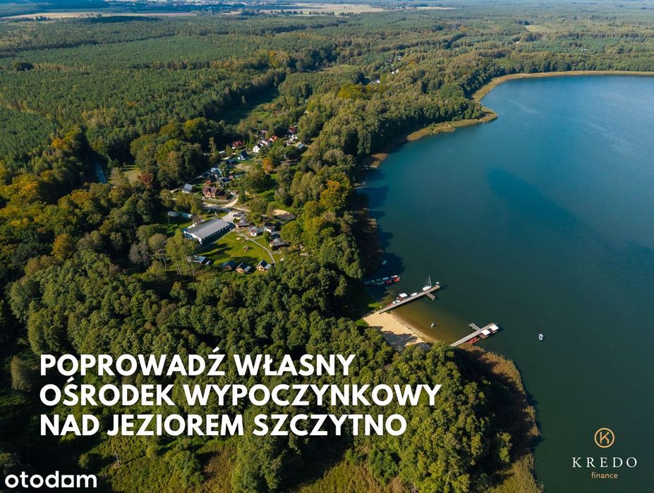 Ośrodek nad jeziorem Szczytno – gotowa inwestycja w sercu Pomorza