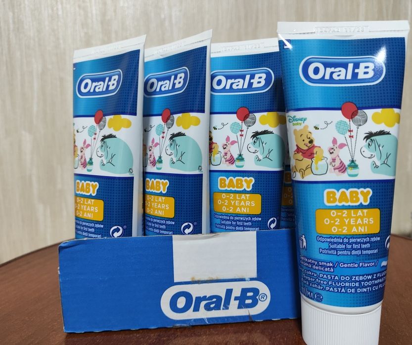 Зубная паста Oral-B для детей 0-2 лет