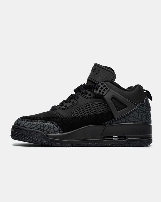 Кросівки Nike Air Jordan 3 Spizike Low Black Cat premium