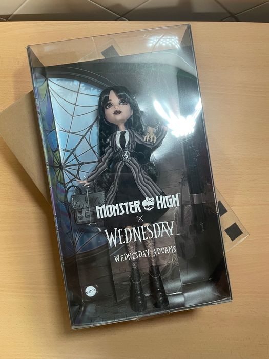 Boneca Monster High Wednesday Addams Netflix