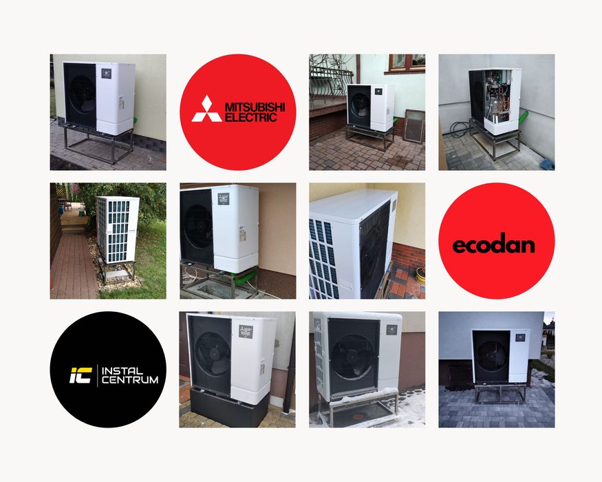 Pompa ciepła Mitsubishi Electric Zubadan 8 KW, RZESZÓW Z MONTAŻEM