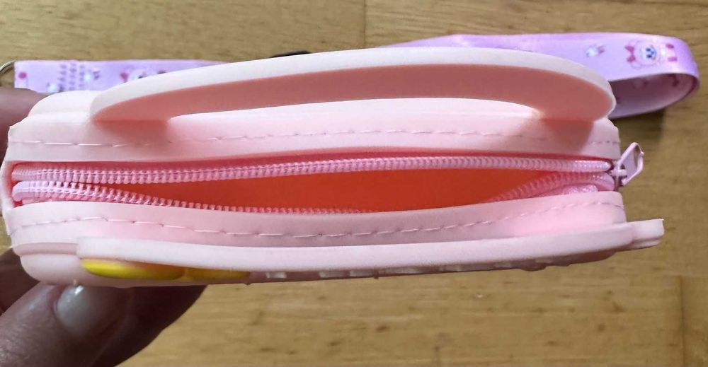 Malinha da Minnie - em silicone - Rosa - Nova!