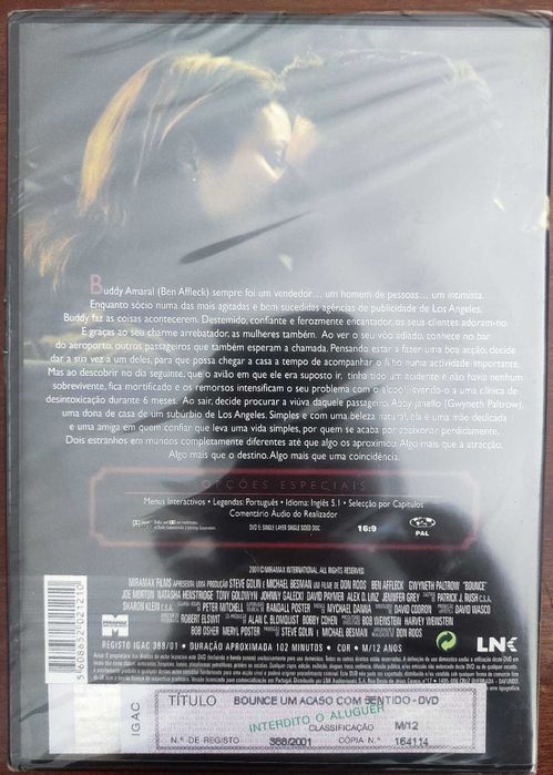 Um Acaso Com Sentido - Bounce - 2000 - DVD