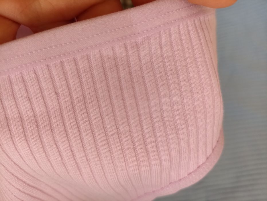 Жіночі бабовняні трусікі р.М у рубчик