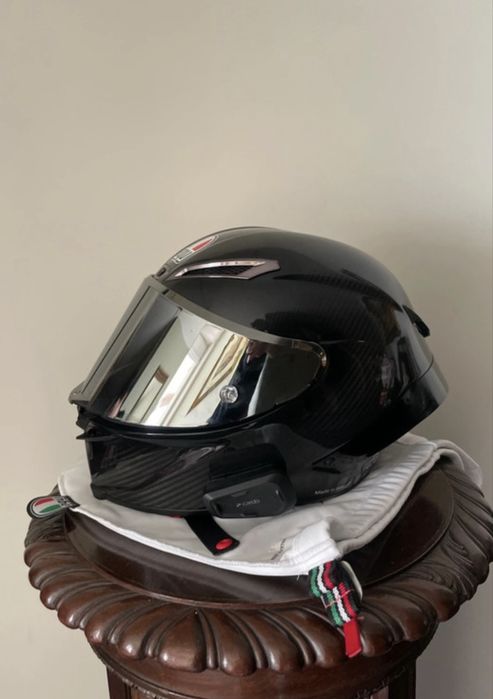 Agv Pista Gp RR + Cardo Intercom- Tamanho L