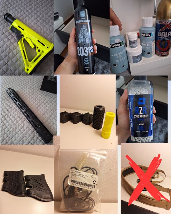 Artigos para caça, airsoft, paintball