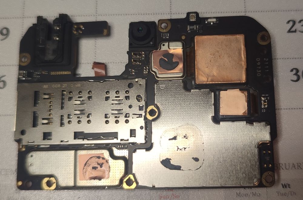 Xiaomi redmi Note 10 pro 6/128 płyta główna z kamerami