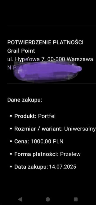 Portfel Louis Vuitton czarny męski damski prezent monogram