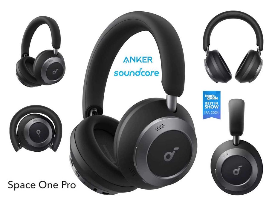 Навушники Anker SoundCore Space One Pro Hi-Res Audio LDAC Black