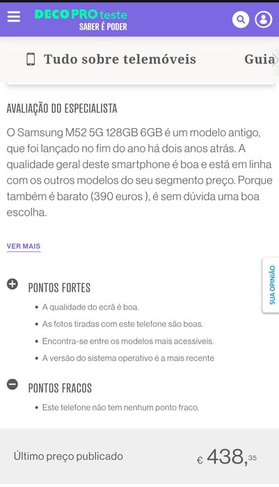 Samsung m52 5g 6/128gb