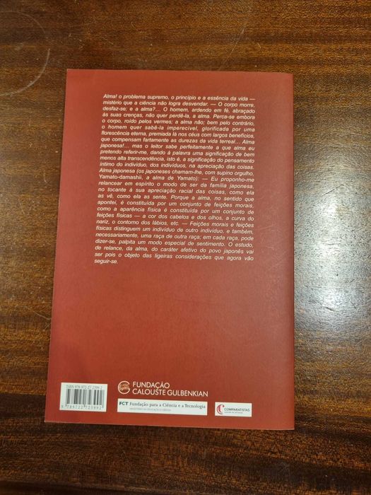 Vendo livro "Relance da Alma Japonesa"