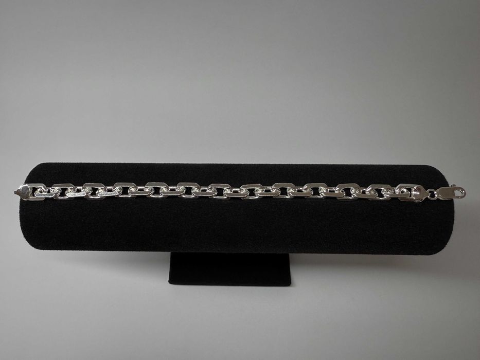 Srebrna Bransoletka Ankier 23,5 CM 42 Gram PR. 925 Okazja !