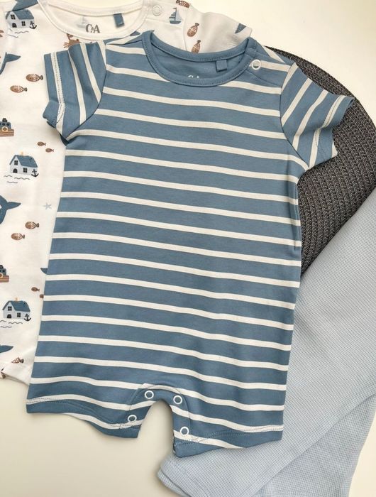 Zestaw letnich ubranek dla niemowlaka C&A