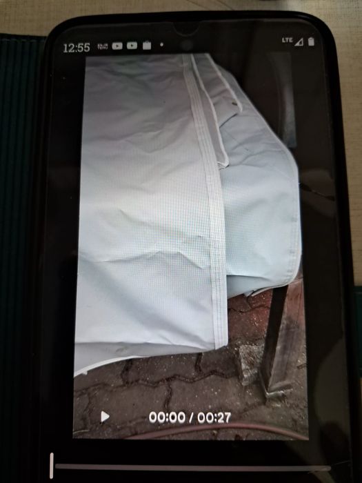 Przedsionek do kampingu dł,5,5m x2mdo wciągnięcia z kedrą.