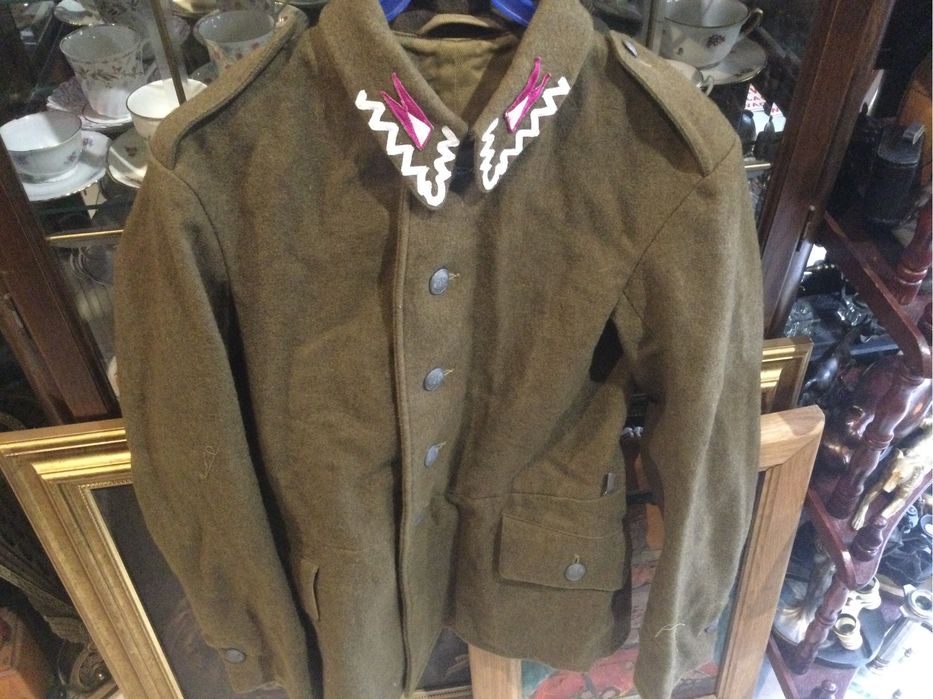 Mundur ułański,kawaleryjski,miedzywojenny ,kurtka,bryczesy,czapka,