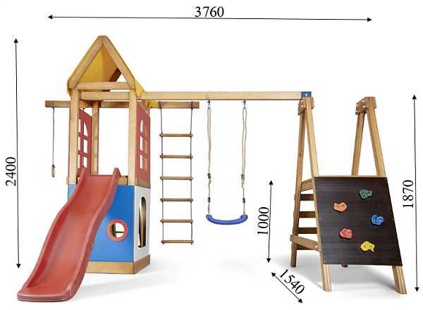 Дитячий вуличний ігровий комплекс Babyland-24 з гіркою