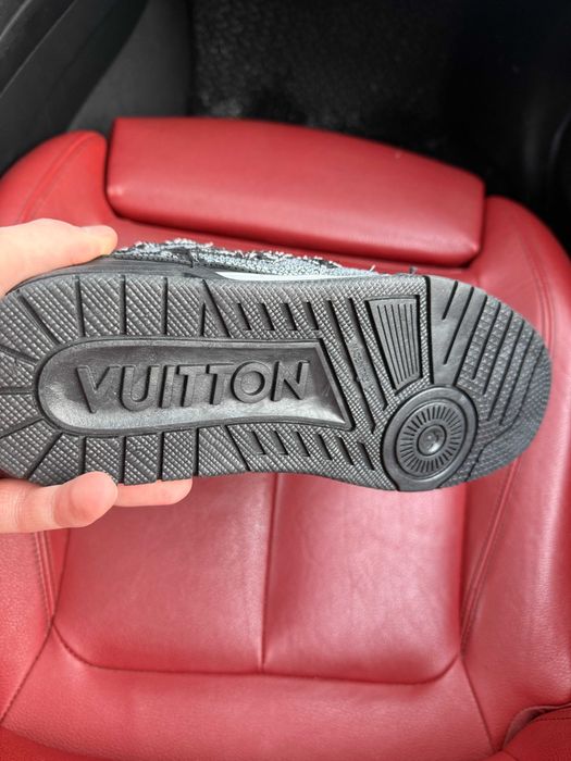 (ОПЛАТА ПІСЛЯ ОГЛЯДУ)Louis Vuitton x Swarovski Skate Sneaker Black