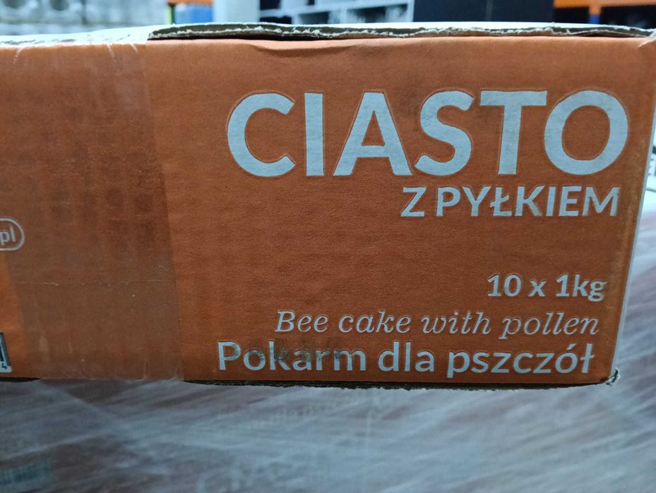 ciasto dla pszczół z pyłkiem 10 kg