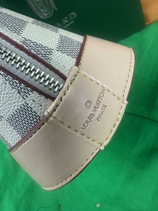 Torebka listonoszka Torba jasna kratka Alma BB kuferek Premium