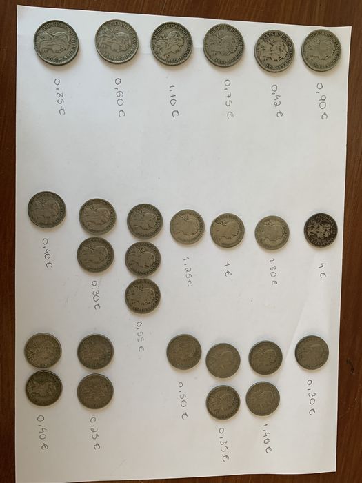 moedas república portuguesa 1927-68