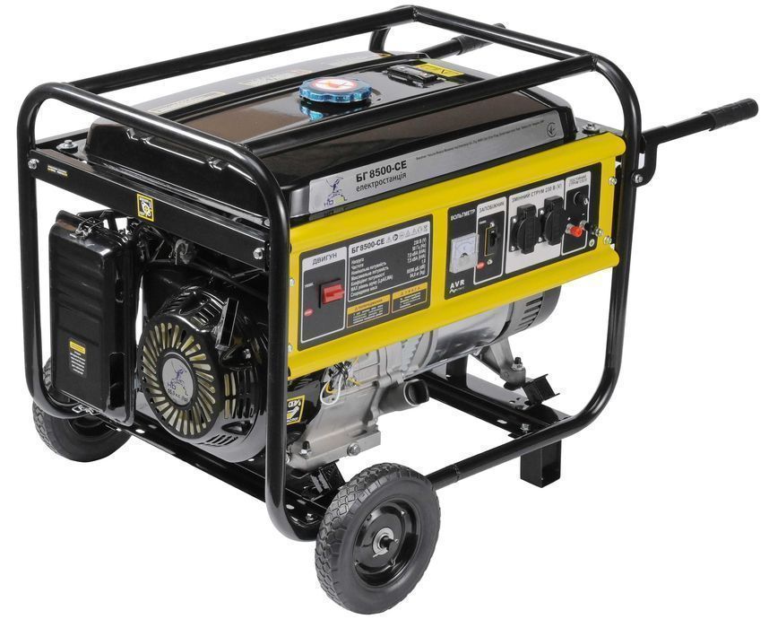Генератор бензиновый Hohol БГ 8500-СE (230B /7,0-7,5 кВт) МЕДЬ, zen579