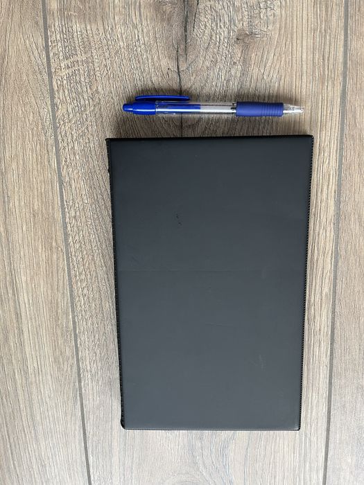 Czarny wizytownik 25 arkuszy