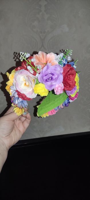 Віночок обруч заколка образу Весна  для дівчинки.