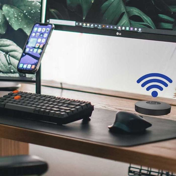 Bezprzewodowy Adapter Wifi Hdmi Mirrorscreen Chromecast 2w1