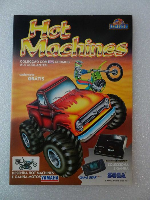 Caderneta de cromos vazia Hot Machines