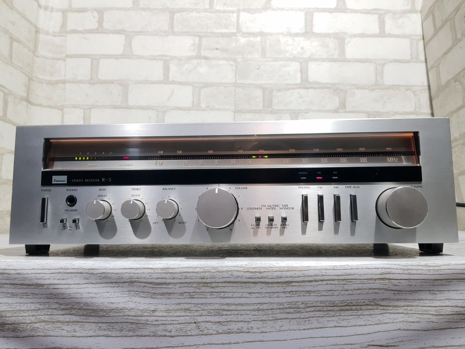 Стерео ресивер SANSUI R 5,*2x25 Вт, б/у з Німеччини
