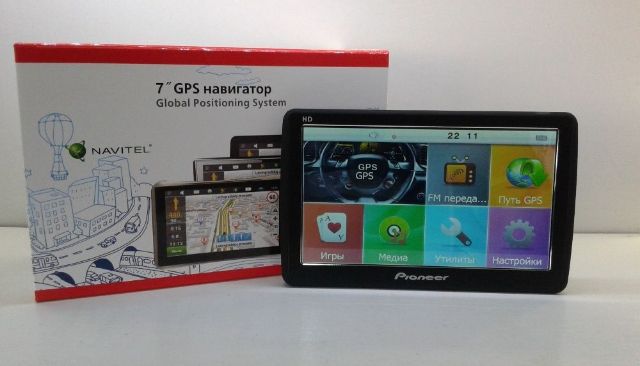 GPS навигатор PIONEER 5" 4GB Цена: 560 грн Характеристики: -Процессор: MediaTek 