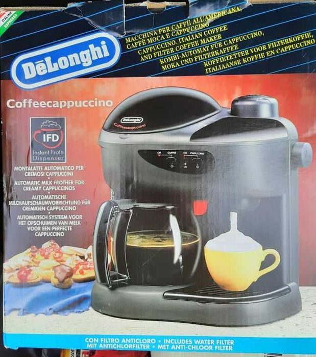 De'Longhi Coffee & Cappuccino Machine - DC300IS - Brand New