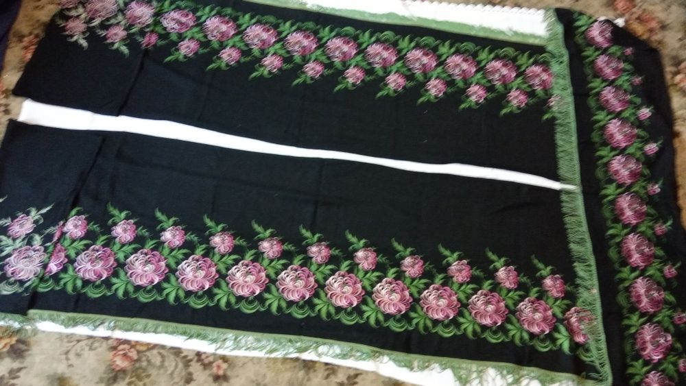 Шторы вышитые шерсть