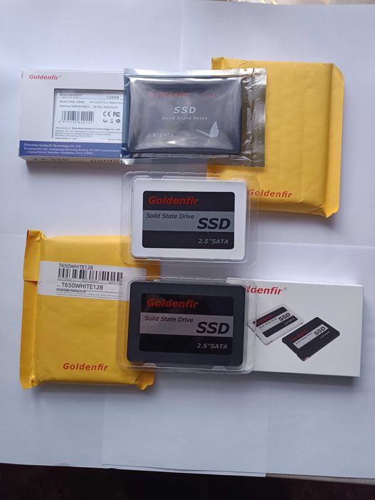 Нові SSD Goldenfir 120+ ГБ (sata 2.5") M.2