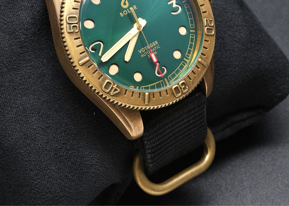 Zegarek Boldr Voyager bronze