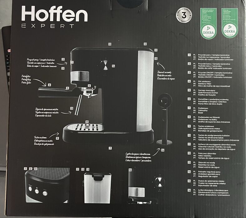 NOWY ekspres do kawy hoffen