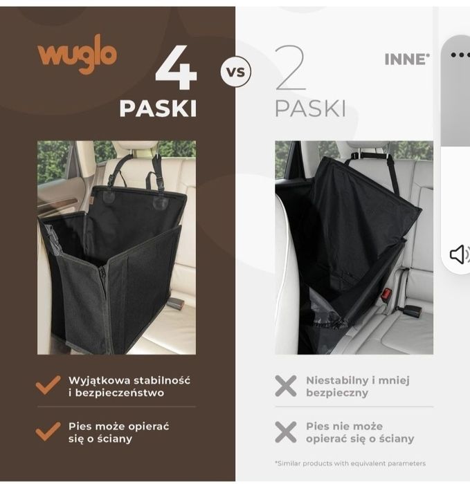 Transporter/ fotelik dla psa