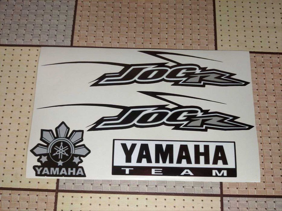 Колекційні мото наклейки Lead Vespa Jog Honda Yamaha