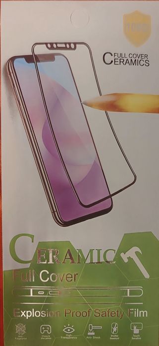 Hartowane szkło HARD CERAMIC do IPHONE 7 / 8 / SE 2020 / SE 2022 BIAŁE