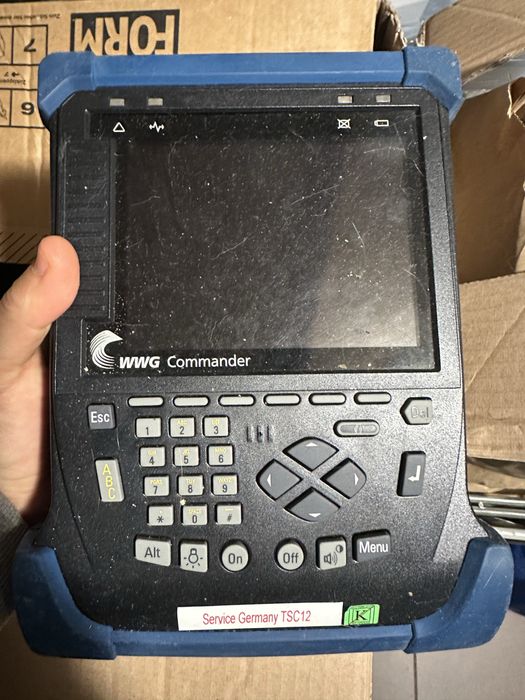 JDSU ACTERNA reflektometr tester sieci ANT-5 wwg - gwarancja SDH PDH