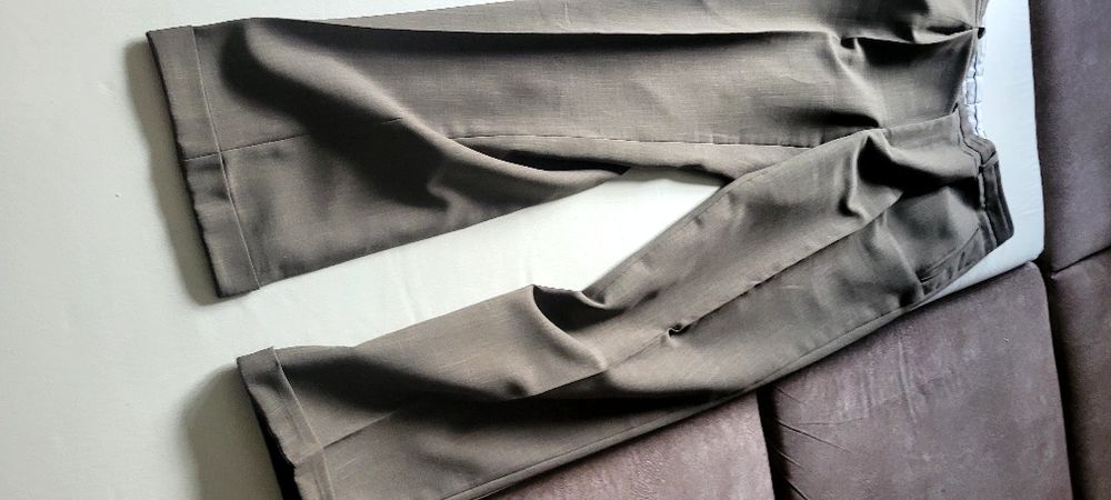 Spodnie męskie z elany