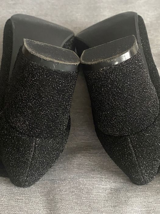 Botki czarne błyszczące Reserved 37