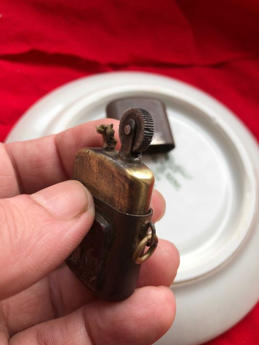 Зажигалка  немецкого офицера W&G 1933 Вермахт находка в селе Ковалевка