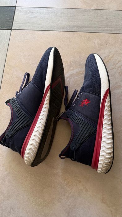 Sneakersy U.S. POLO ASSN. granatowe