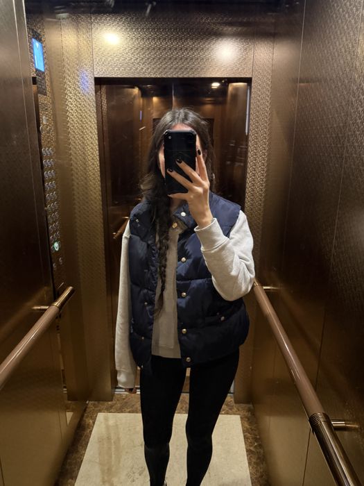 Жилет дутий Massimo Zara синій