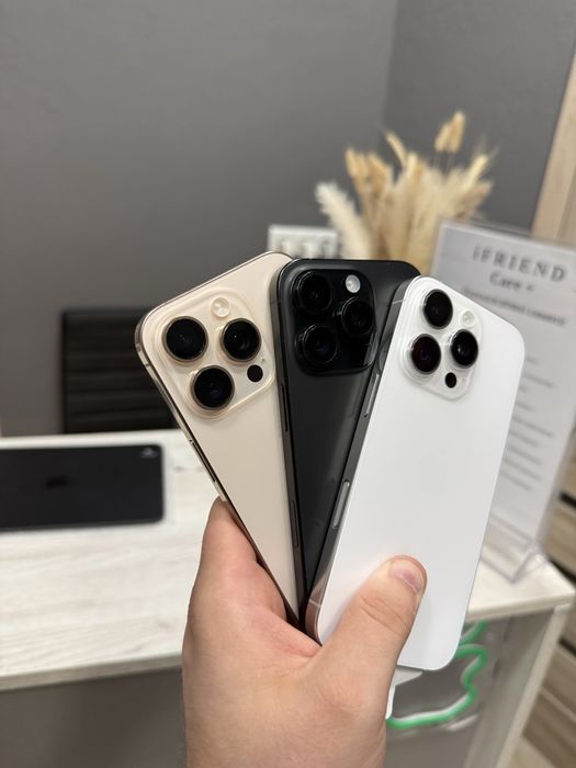 open/box Iphone 16 pro 512gb black/desert/white titanium.