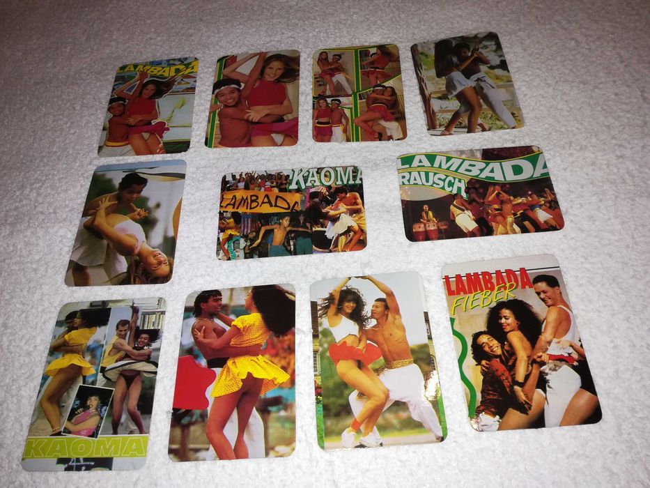 lambada (11 calendários com fotos do videoclip da música lambada)