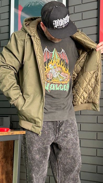 Kurtka bomber zimowo wiosenna DC Shoes Rowdy Padded L