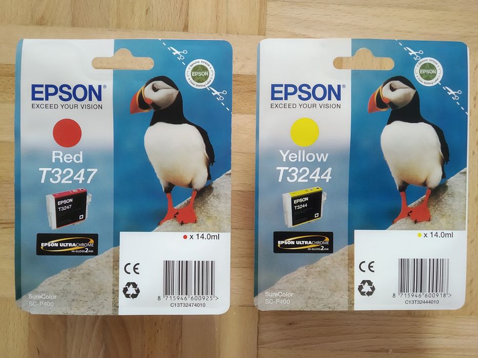 Tusze do Epson SureColor SC-P400 - oryginały i zamienniki